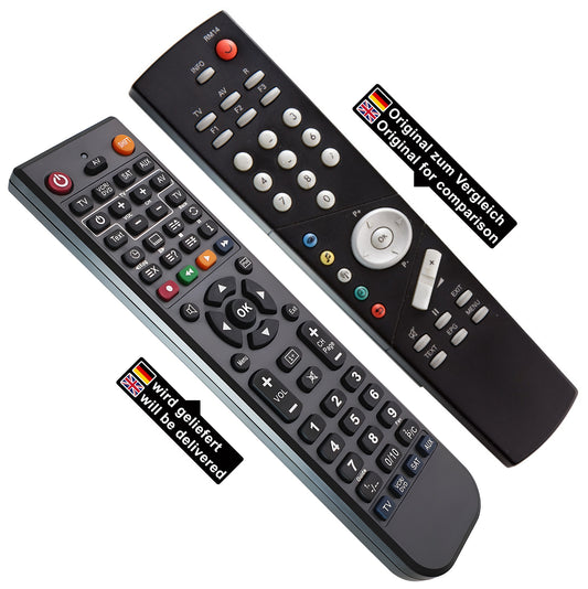 Ersatz Fernbedienung für Metz CHORUS 32TT41 | 32 TT 41 | CHORUS 32TU12 | 32 TU 12 | CHORUS 32TU23 | 32 TU 23 | CHORUS 32TV43 | 32 TV 43 | CHORUS 37...