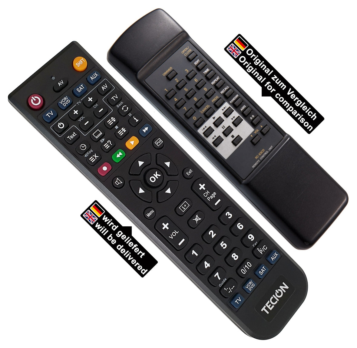 Tecion Fernbedienung für Marantz RC-63CD RC63CD