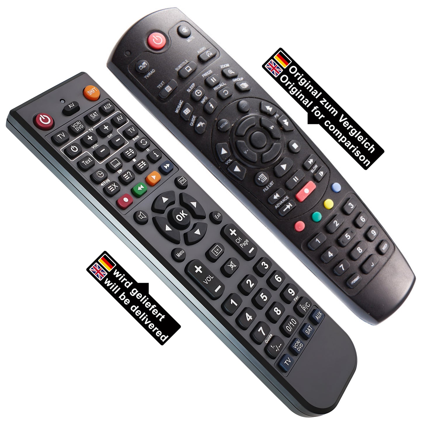 Ersatz Fernbedienung für Clarke, Tech HD5000