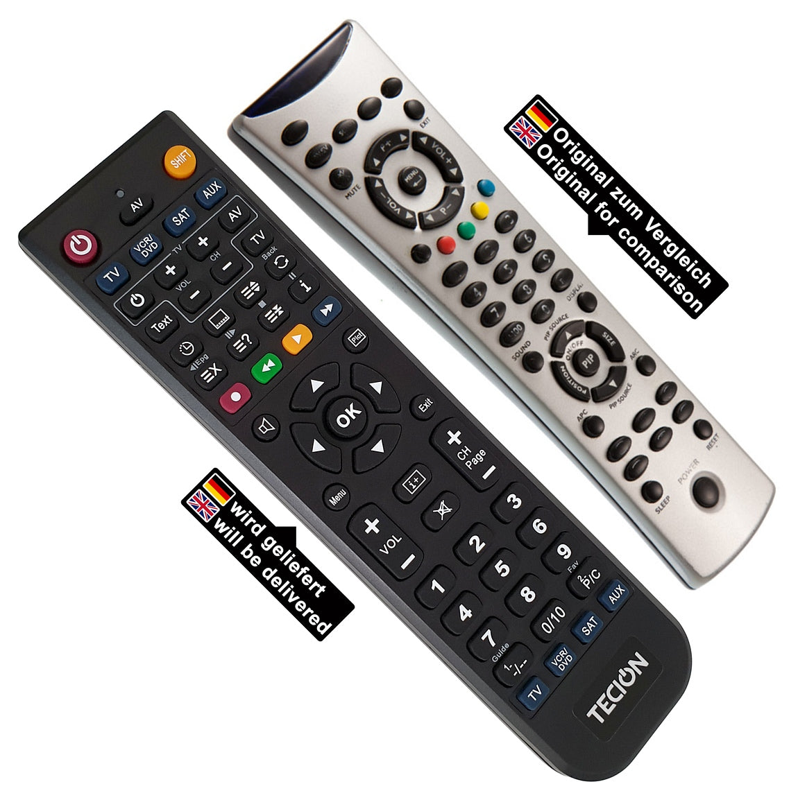 Tecion Fernbedienung für Medion MSN 40009114 MSN40009114