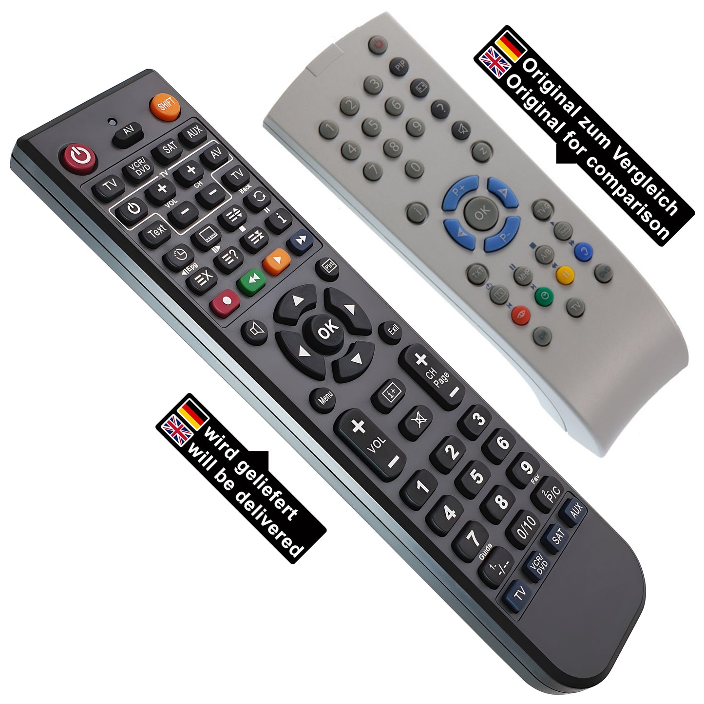 Ersatz Fernbedienung für Grundig TP766S