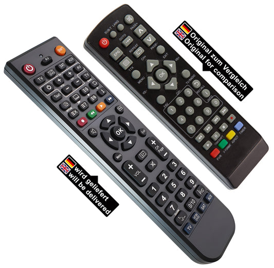 Ersatz Fernbedienung für Xoro HRT7520