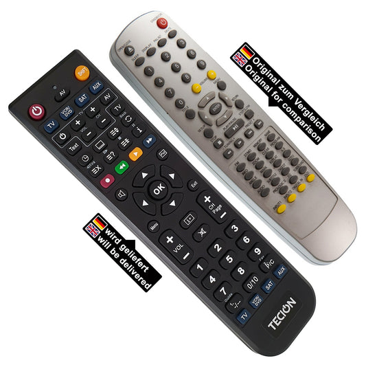 Tecion Fernbedienung für Hanseatic DVD-AVR660 DVDAVR660