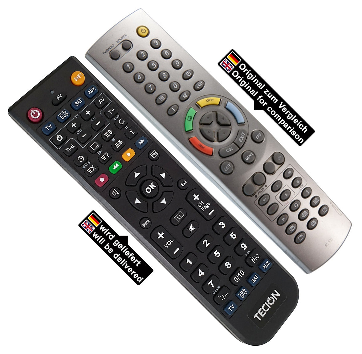 Tecion Fernbedienung für Humax RS535