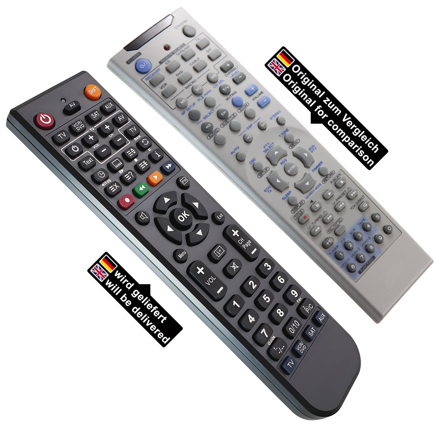Ersatz Fernbedienung für Teac UR-424