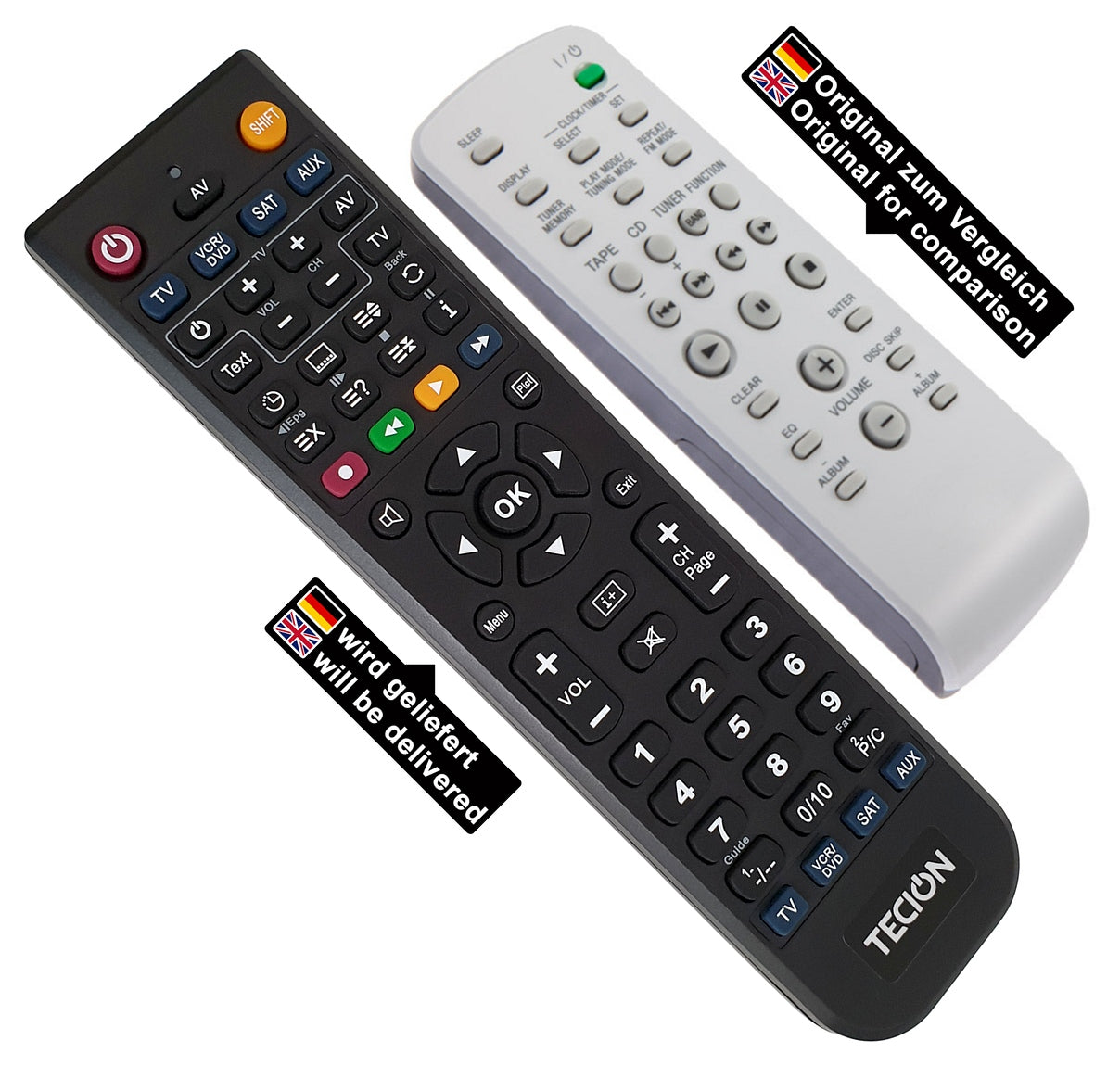 Tecion Fernbedienung für Sony RM-SC3 RMSC3