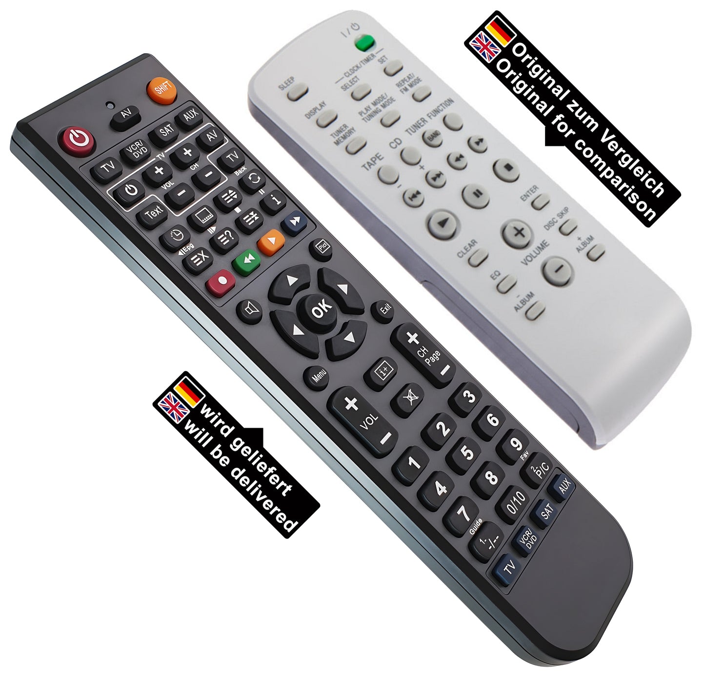 Ersatz Fernbedienung für Sony RM-SC3 | RMSC3