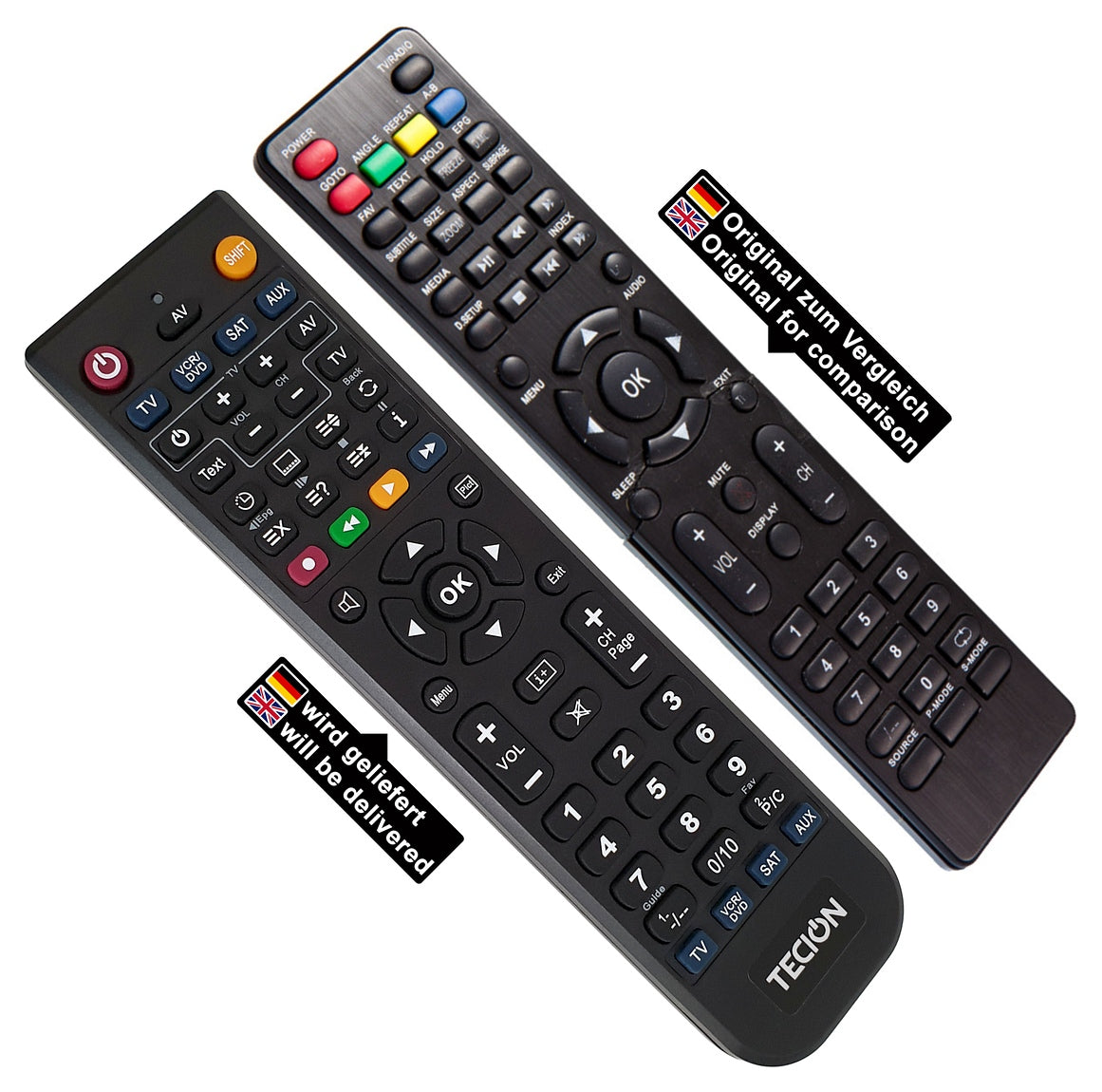 Tecion Fernbedienung für Jay-Tech, JTC LED TV