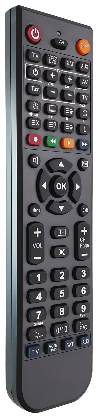 Ersatz Fernbedienung für Panasonic TX-24D300 10102052 | TX-24D300E | TX-24D302B | TX-24DW334 | TX-24E200 | TX-24E200E 10110908 | TX-24E302B | TX-24...